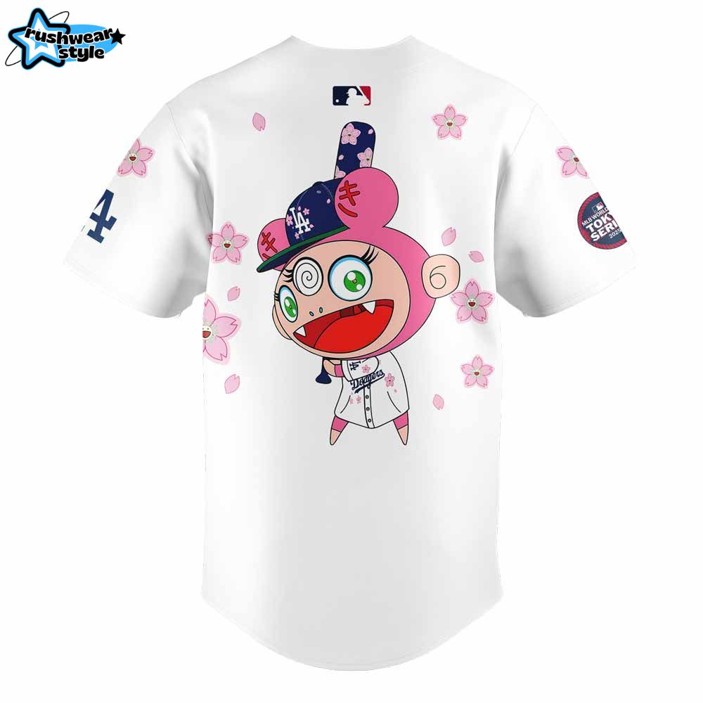Los Angeles Dodgers Takashi Murakami x MLB World Tour Tokyo Series Jersey Los Angeles Dodgers Takashi Murakami x MLB World Tour Tokyo Series Jersey