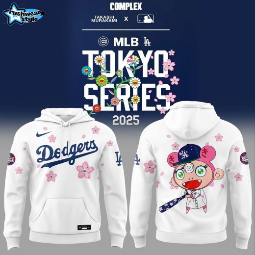 Tokyo Series Tour los Angeles Dodgers Nike limited Hoodie V2