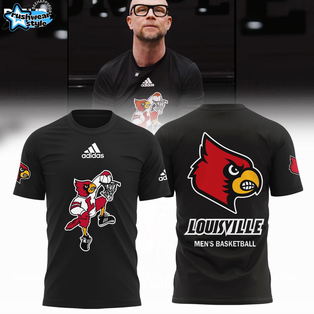 Louisville Cardinals Men's Basketball T-Shirt - Official Team Gear Louisville Cardinals Men's Basketball T-Shirt - Official Team Gear
