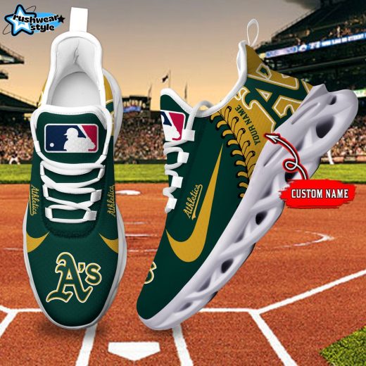 MLB Oakland Athletics Max Soul Shoes