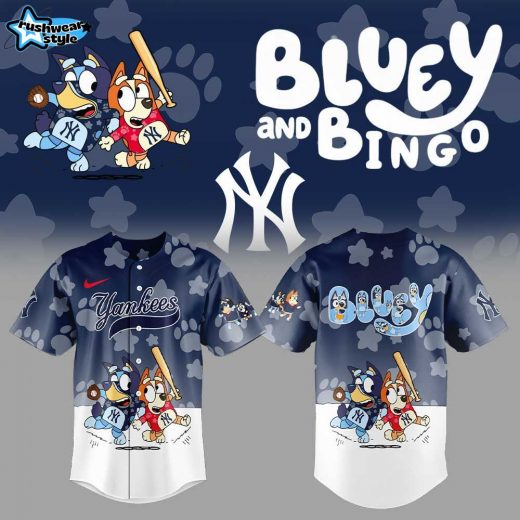 New York Yankees Bluey and Bingo Jersey