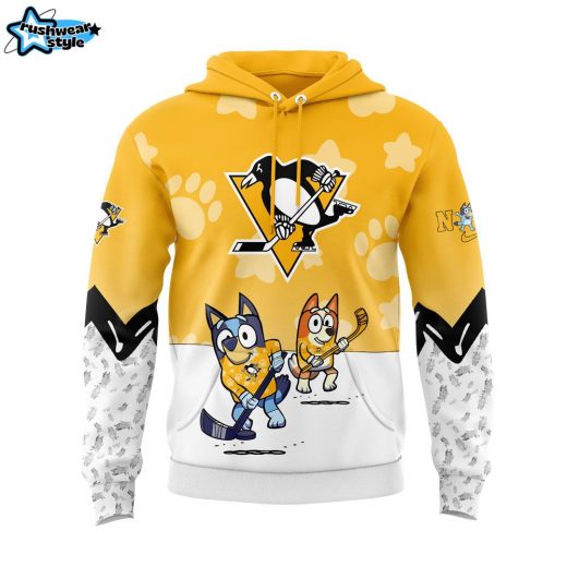 Pittsburgh Penguins Bluey and Bingo Hoodie