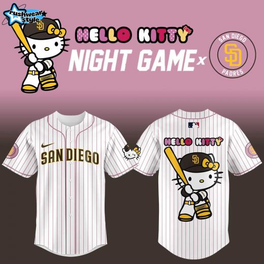 San Diego Padres x Hello Kitty Night Game V2 Jersey