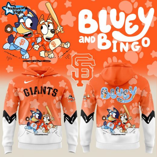 San Francisco Giants Bluey and Bingo Hoodie