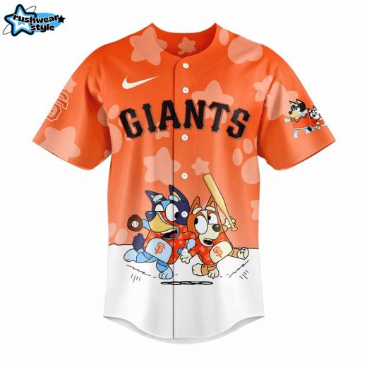 San Francisco Giants Bluey and Bingo Jersey