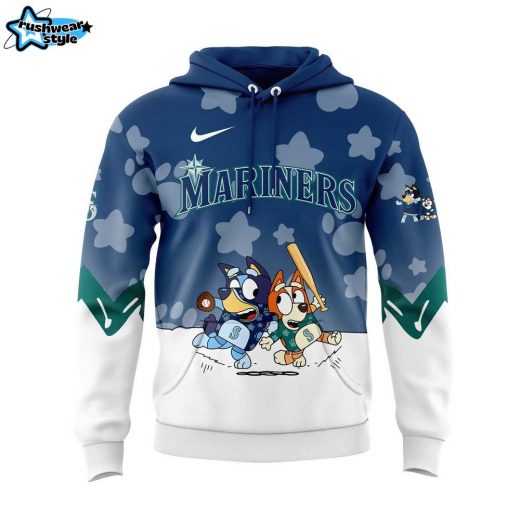 Seattle Mariners Bluey and Bingo Hoodie