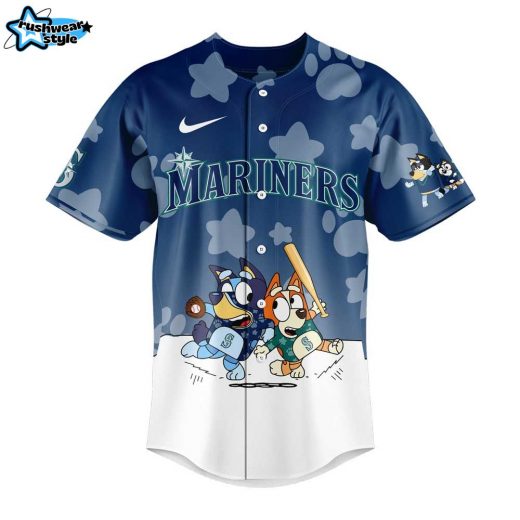 Seattle Mariners Bluey and Bingo Jersey