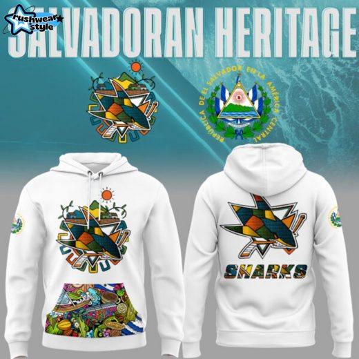 Sharks Salvadoran Heritage Night T-Shirt
