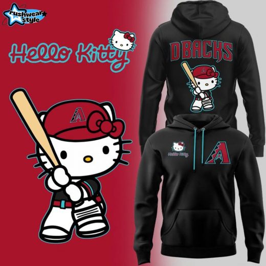 Special Edition Diamondbacks x HK Black Hoodie