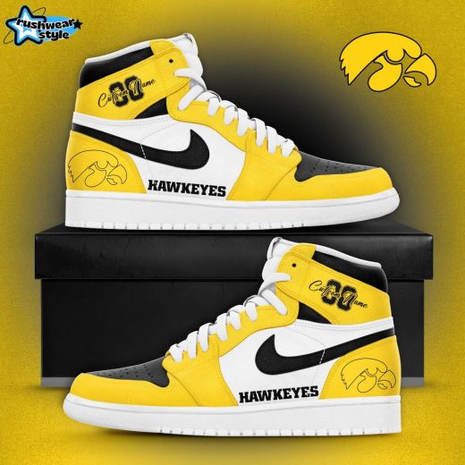 Special Edition Iowa Hawkeyes 2024 Air Jordan 1 Shoes