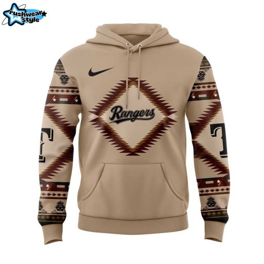 Texas Rangers Native American Heritage Hoodie