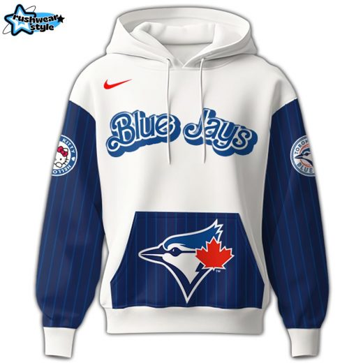 Toronto Blue Jays x Hello Kitty Special Edition Game Night Hoodie