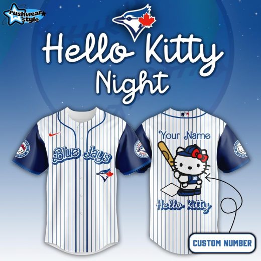 Toronto Blue Jays x Hello Kitty Special Edition Game Night Jersey