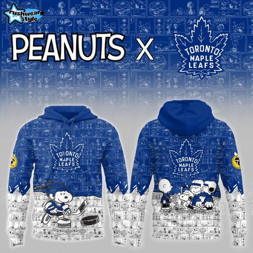 Toronto Maple Leafs x Peanuts 75 Years Anniversary Limited Hoodie