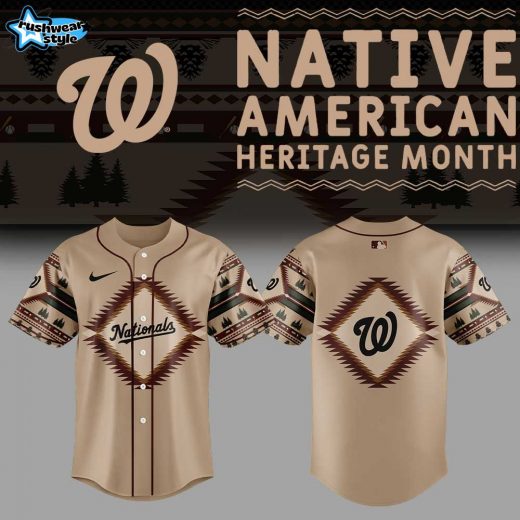 Washington Nationals Native American Heritage Jersey