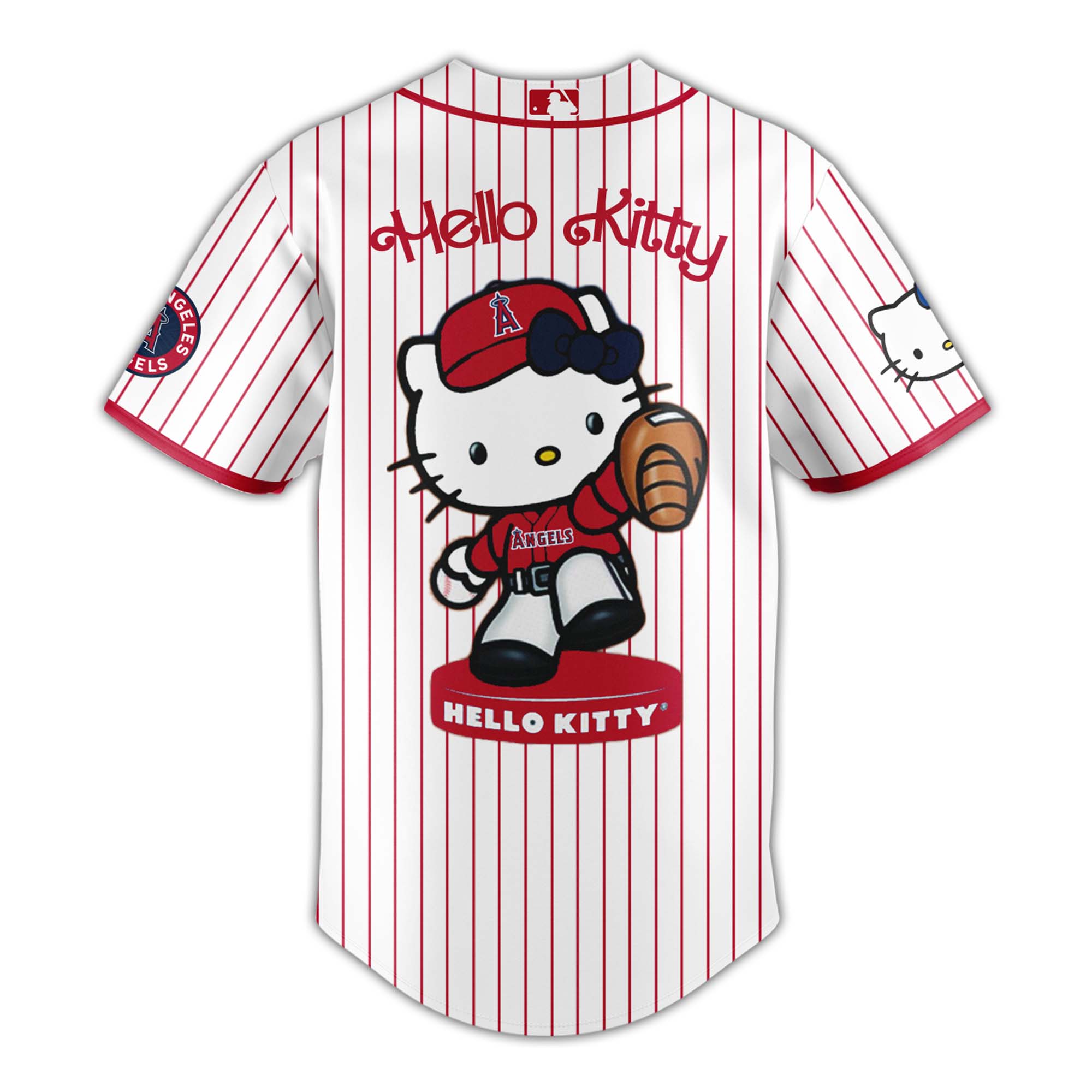 Los Angeles Angels MLB Hello Kitty Night Baseball Jersey 2025 Los Angeles Angels MLB Hello Kitty Night Baseball Jersey 2025