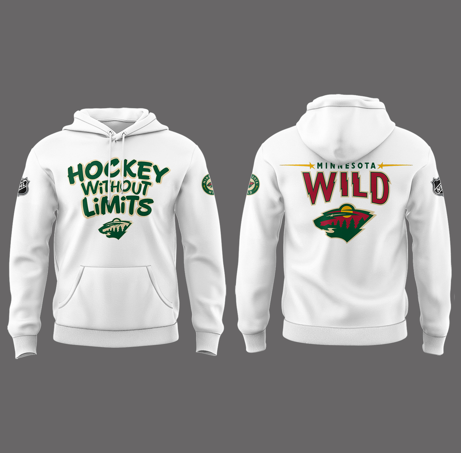 Minnesota Wild Hockey Without Limits Hoodie Minnesota Wild Hockey Without Limits Hoodie