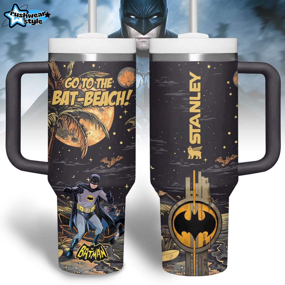 Batman 2025 Go To The Bat-Beach Stanley Tumbler Batman 2025 Go To The Bat-Beach Stanley Tumbler
