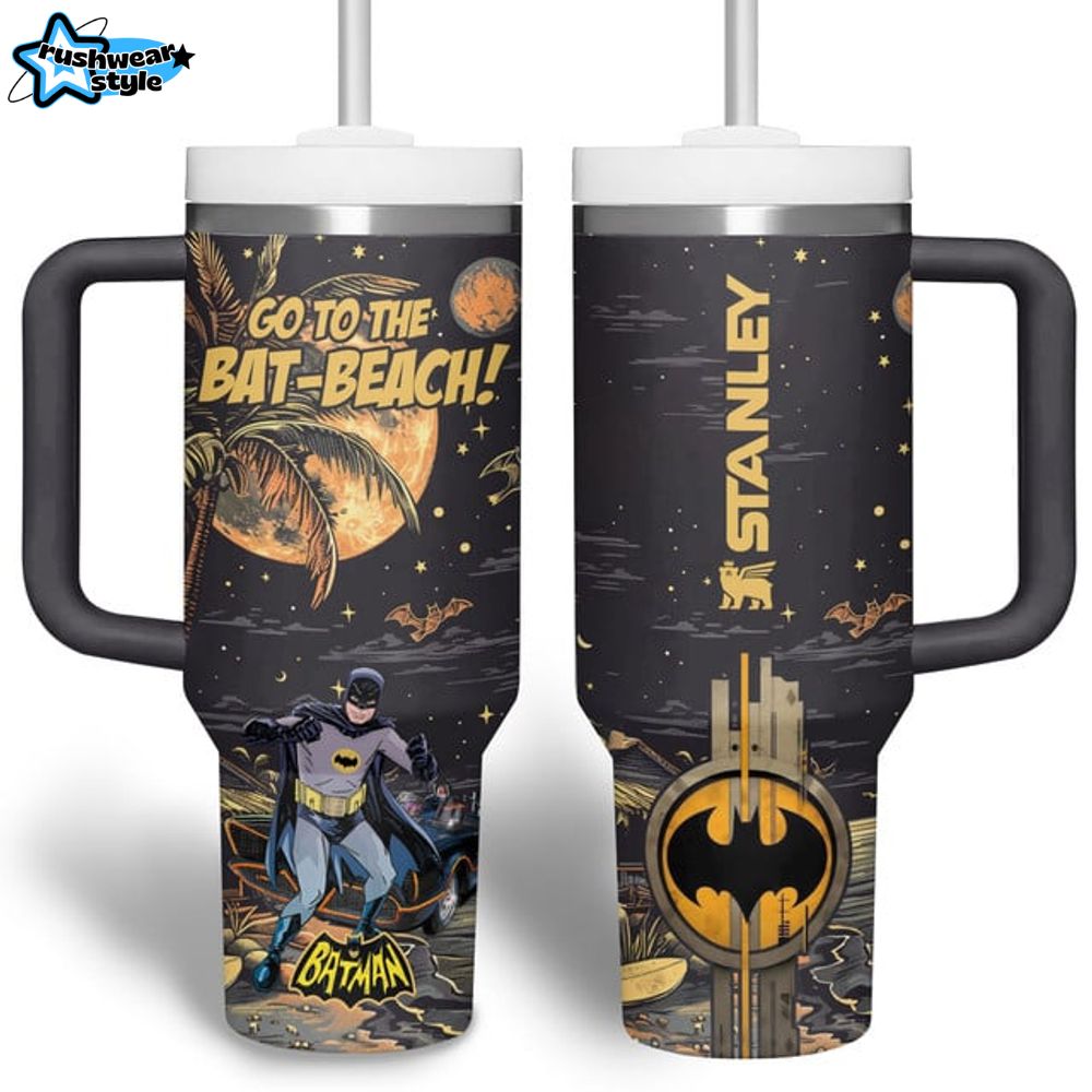 Batman 2025 Go To The Bat-Beach Stanley Tumbler Batman 2025 Go To The Bat-Beach Stanley Tumbler