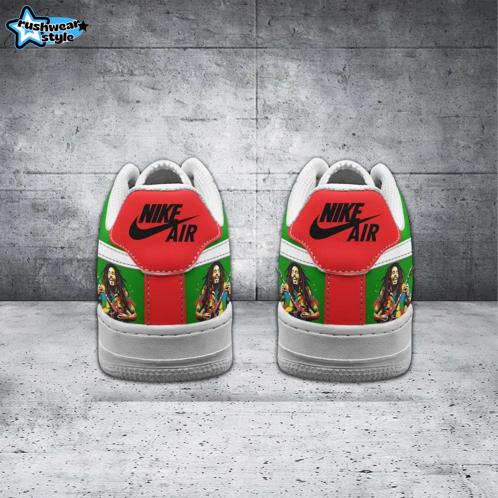 Bob Marley x Rastafari Limited Edition Air Force 1 Sneakers Bob Marley x Rastafari Limited Edition Air Force 1 Sneakers
