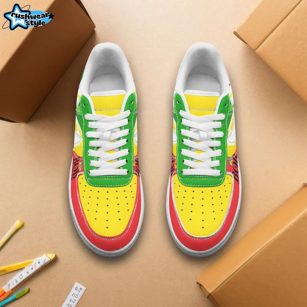 Bob Marley x Rastafari Limited Edition Air Force 1 Sneakers Bob Marley x Rastafari Limited Edition Air Force 1 Sneakers