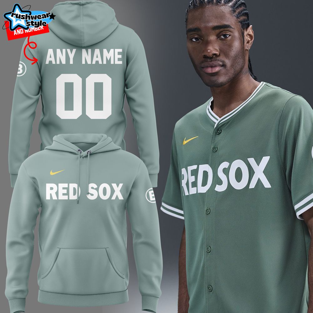 Boston Red Sox Nike City Connect Personalized Hoodie 2025 Boston Red Sox Nike City Connect Personalized Hoodie 2025