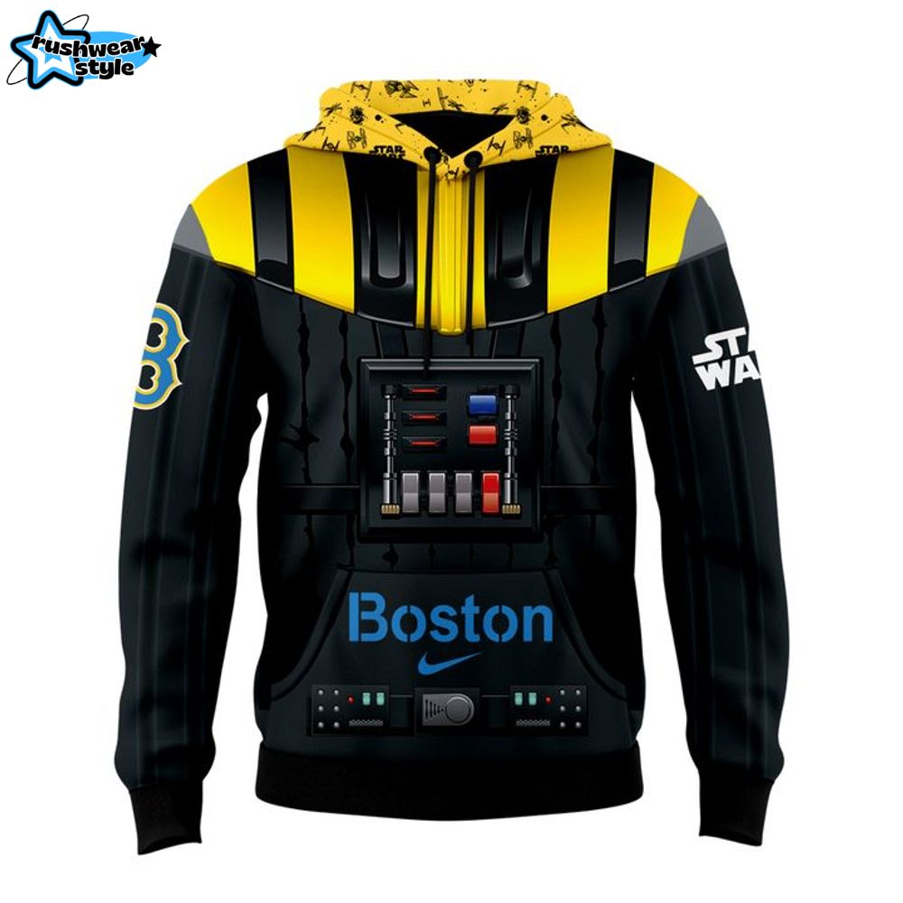 Boston Red Sox Star Wars Night Hoodie Boston Red Sox Star Wars Night Hoodie