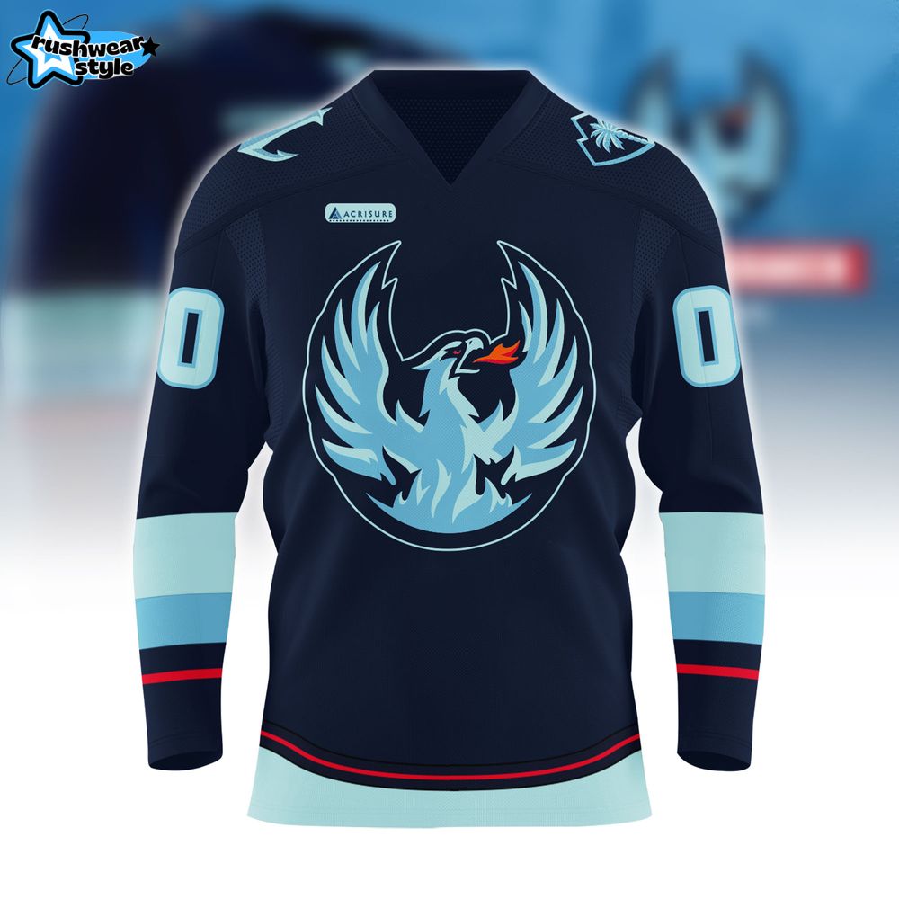 Coachella Valley Firebirds x Seattle Kraken Edition 2025 Jersey Coachella Valley Firebirds x Seattle Kraken Edition 2025 Jersey