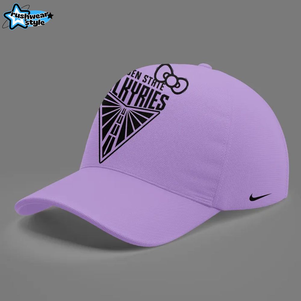 Golden State Valkyries X Hello Kitty Limited Edition 2025 T Shirt Jogger Cap Golden State Valkyries X Hello Kitty Limited Edition 2025 T Shirt Jogger Cap