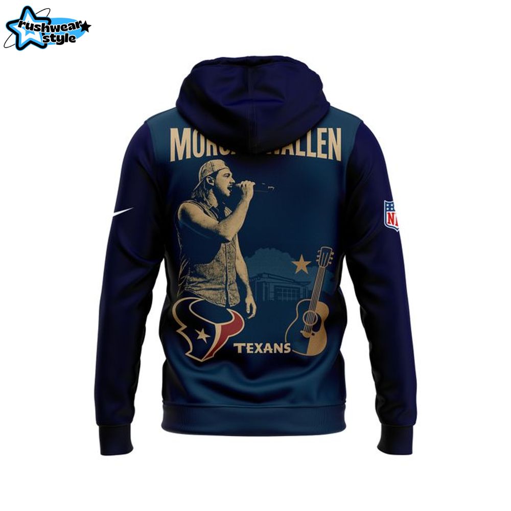 Houston Texans x Morgan Wallen Live In Houston 2025 Hoodie Houston Texans x Morgan Wallen Live In Houston 2025 Hoodie