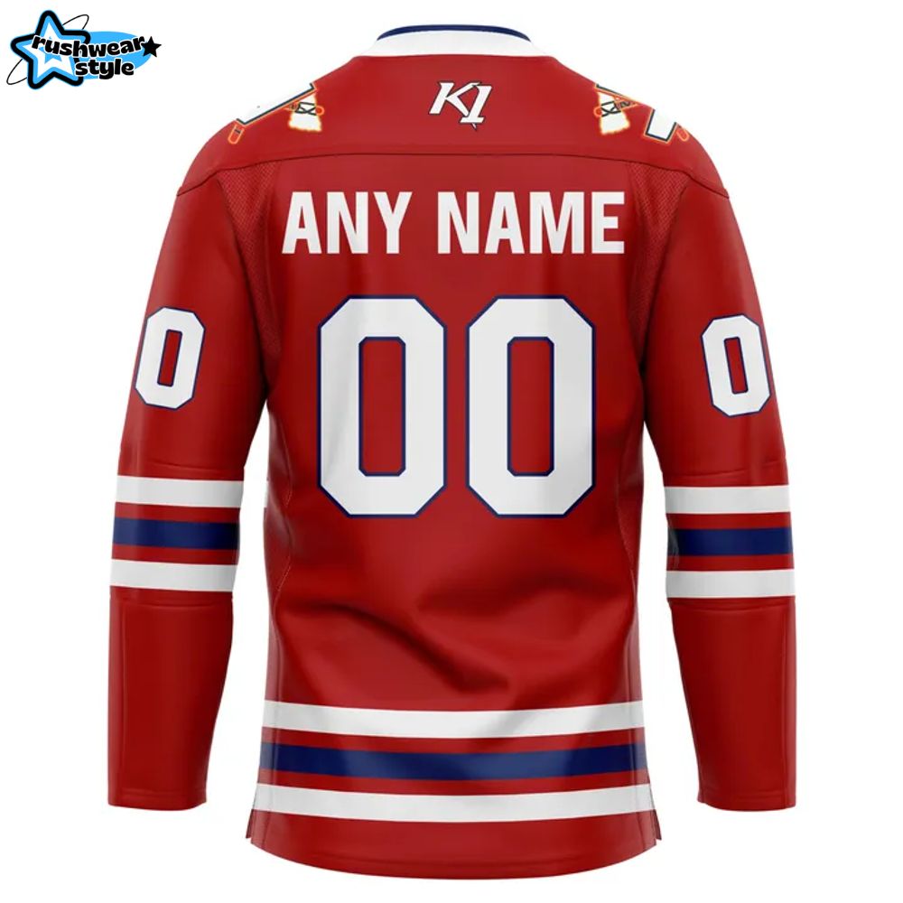 Johnstown Tomahawks x 2025 End-of-Year Red Hockey Jersey Johnstown Tomahawks x 2025 End-of-Year Red Hockey Jersey