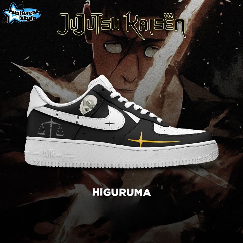 Jujutsu Kaisen X Higuruma Air Force 1 Sneaker Jujutsu Kaisen X Higuruma Air Force 1 Sneaker
