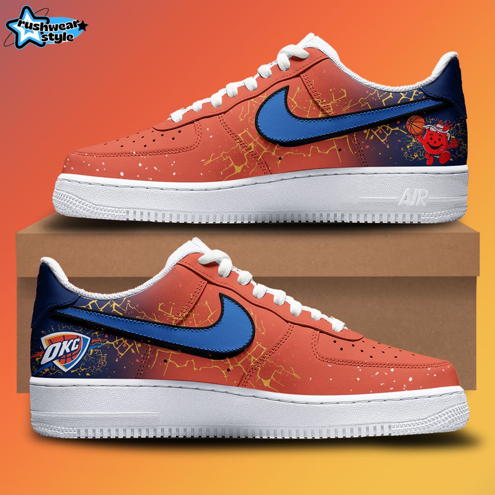 Kool-Aid x Nike x Oklahoma City Thunder Limited Edition Air Force 1 Kool-Aid x Nike x Oklahoma City Thunder Limited Edition Air Force 1