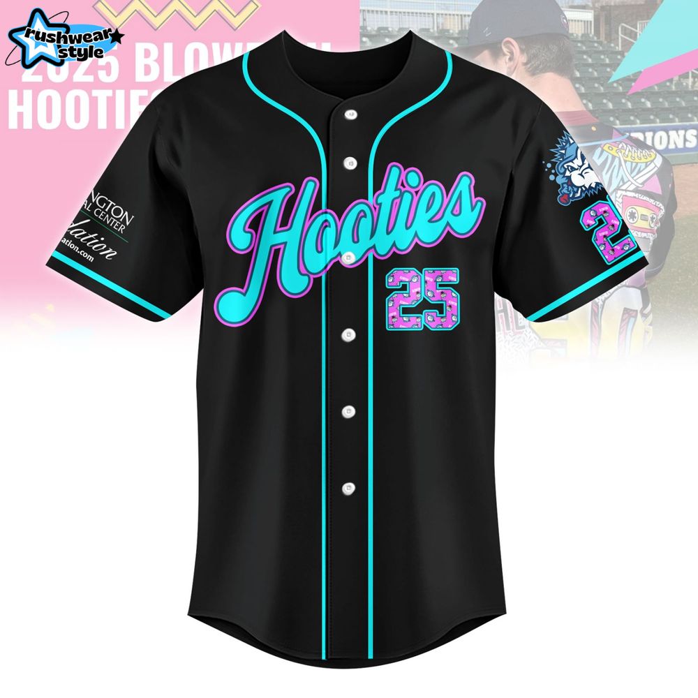 Lexington County Blowfish x Hooties "Back to the Nineties" 2025 Baseball Jersey Lexington County Blowfish x Hooties "Back to the Nineties" 2025 Baseball Jersey