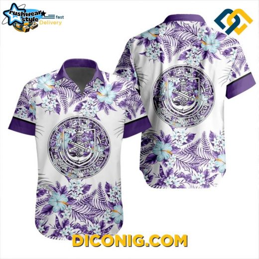 Liga MX Mazatlan FC Aloha Hawaiian Shirt