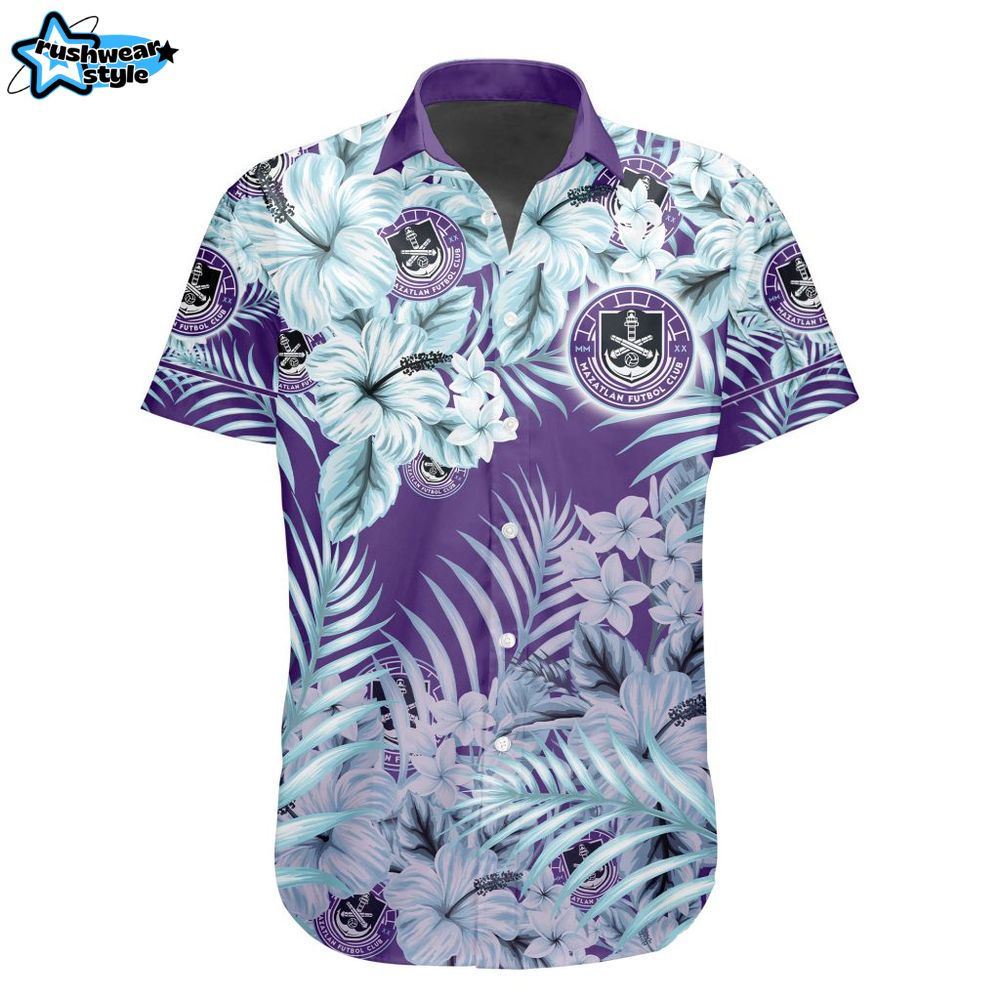 Liga MX Mazatlan F.C Aloha Hawaiian Shirt Liga MX Mazatlan F.C Aloha Hawaiian Shirt