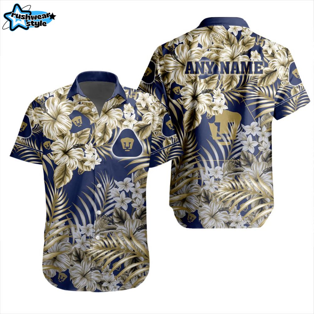 Liga MX Pumas UNAM Aloha Hawaiian Shirt Liga MX Pumas UNAM Aloha Hawaiian Shirt