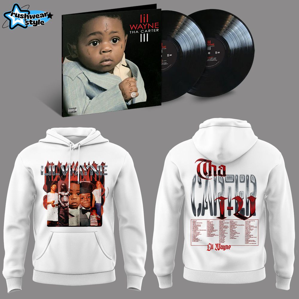 Lil Wayne Limited Tha Carter VI White Hoodie Lil Wayne Limited Tha Carter VI White Hoodie