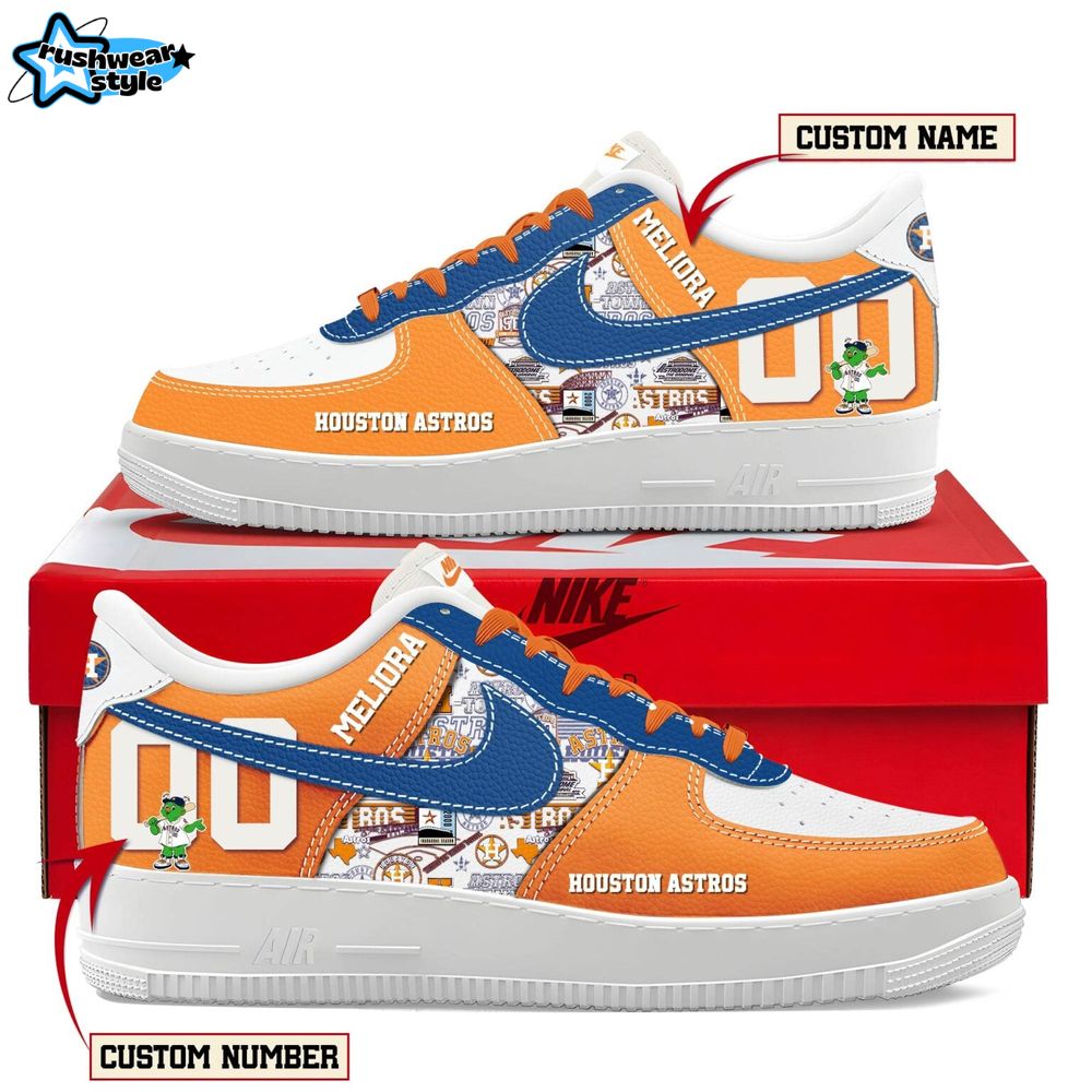 Limited Edition Houston Astros New AF1 SNEAKER Limited Edition Houston Astros New AF1 SNEAKER