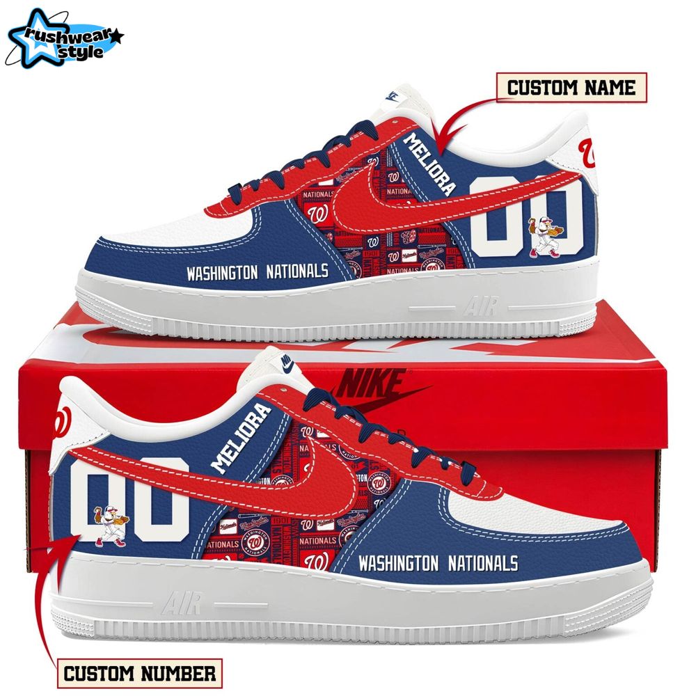 Limited Edition Washington Nationals New AF1 SNEAKER Limited Edition Washington Nationals New AF1 SNEAKER