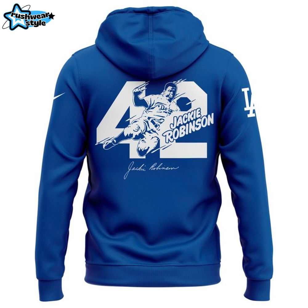 Los Angeles Dodgers x Jackie Robinson Night Hoodie Los Angeles Dodgers x Jackie Robinson Night Hoodie