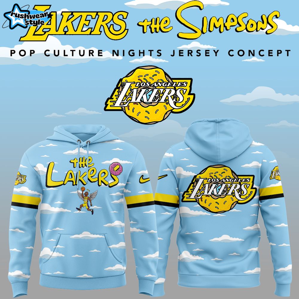Los Angeles Lakers x The Simpsons Day "Luka Doncic" 2025 Hoodie Los Angeles Lakers x The Simpsons Day "Luka Doncic" 2025 Hoodie