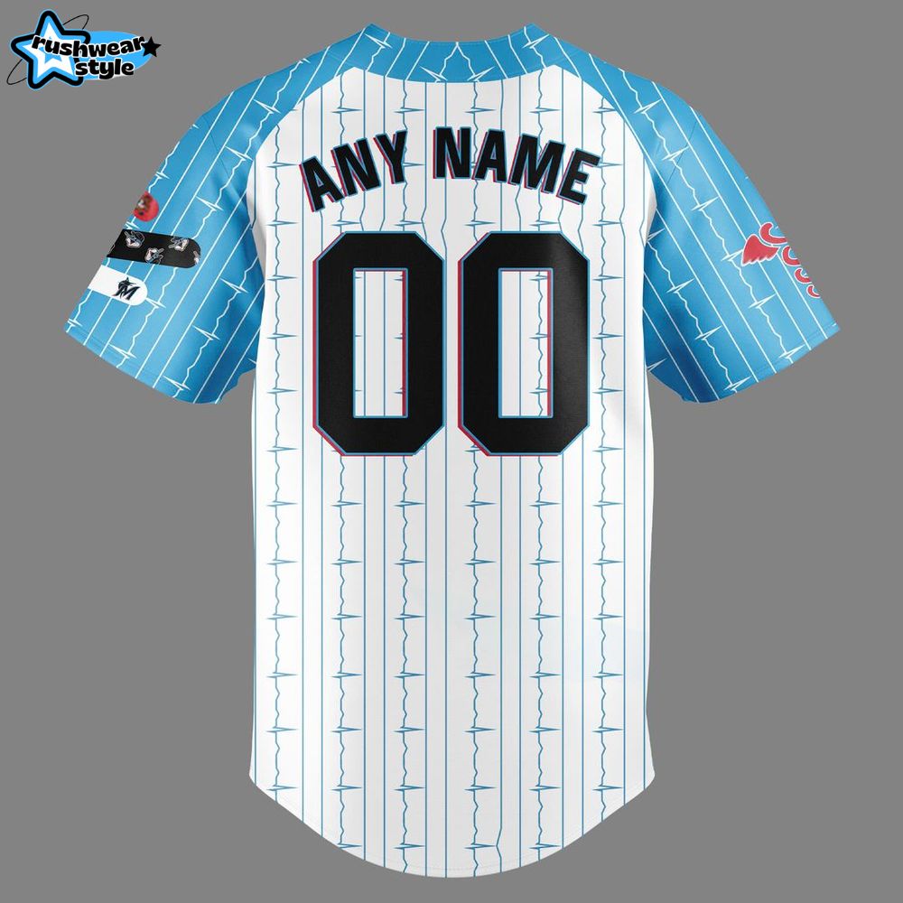 Miami Marlins x 2025 Nurse Appreciation Night Jersey Miami Marlins x 2025 Nurse Appreciation Night Jersey
