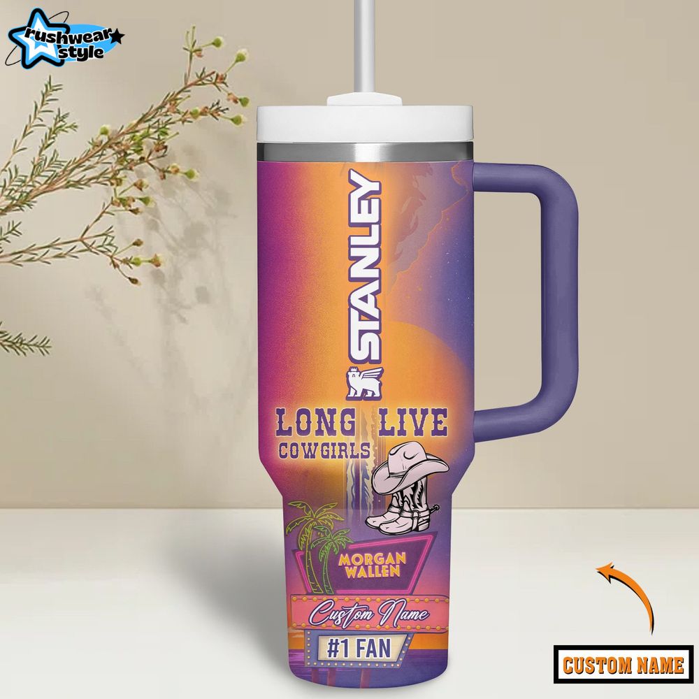 Morgan Wallen Sand In My Boots 2025 Festival Stanley Tumbler Morgan Wallen Sand In My Boots 2025 Festival Stanley Tumbler