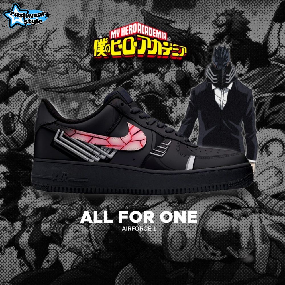 My Hero Academia All For One Air Force 1 Sneaker My Hero Academia All For One Air Force 1 Sneaker