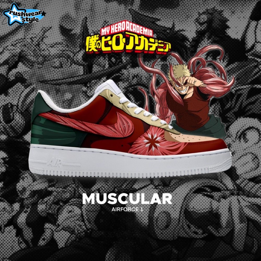 My Hero Academia Muscular Air Force 1 Sneaker My Hero Academia Muscular Air Force 1 Sneaker