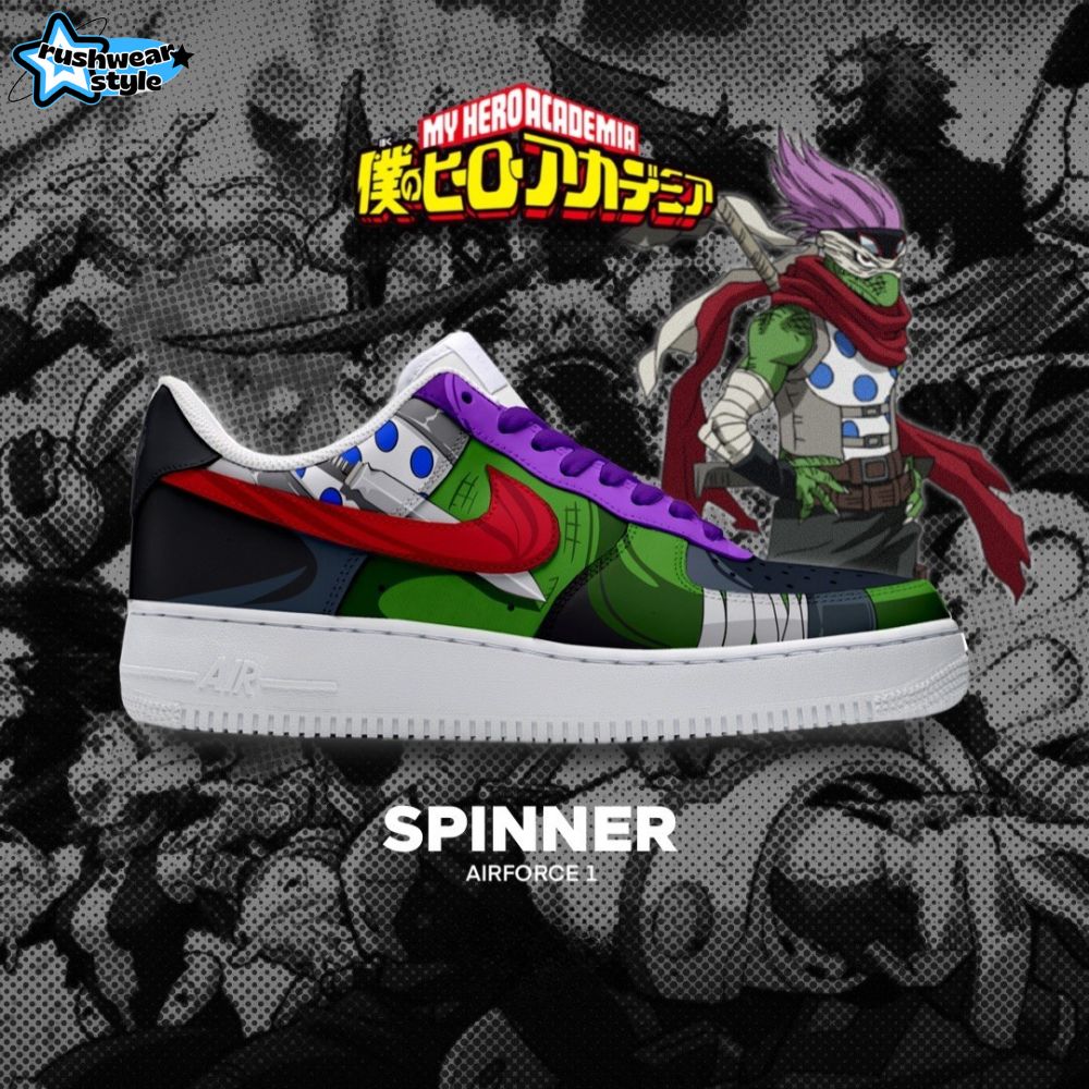 My Hero Academia Spinner Air Force 1 Sneaker My Hero Academia Spinner Air Force 1 Sneaker