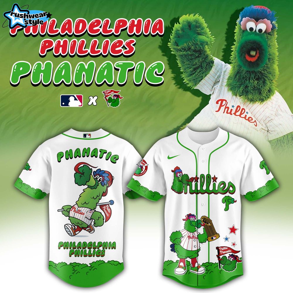 Philadelphia Phillies "Phillie Phanatic" 2025 Special Edition Jersey Philadelphia Phillies "Phillie Phanatic" 2025 Special Edition Jersey