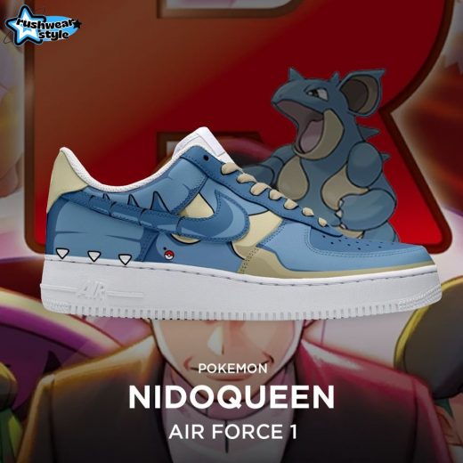 Pokemon X Nidoqueen Air Force 1 Sneaker