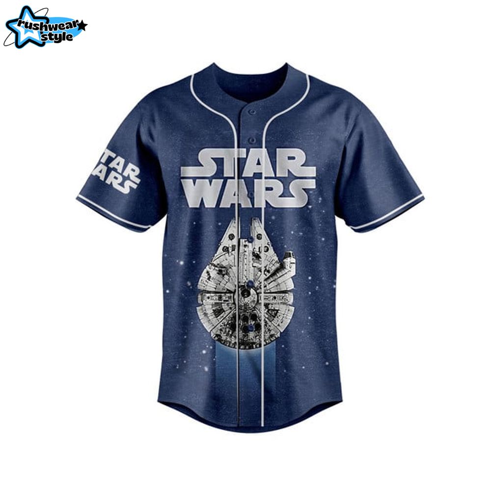 Premium Star Wars Custom Name Number Baseball Jersey Premium Star Wars Custom Name Number Baseball Jersey